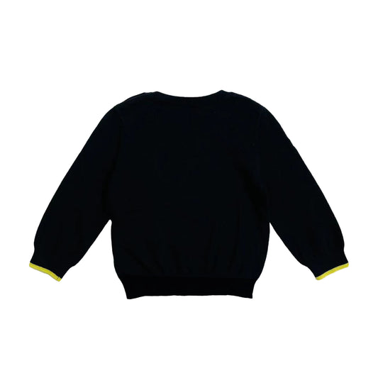 KIDS RAINBOW CROWN PRINT LONG SLEEVE JUMPER