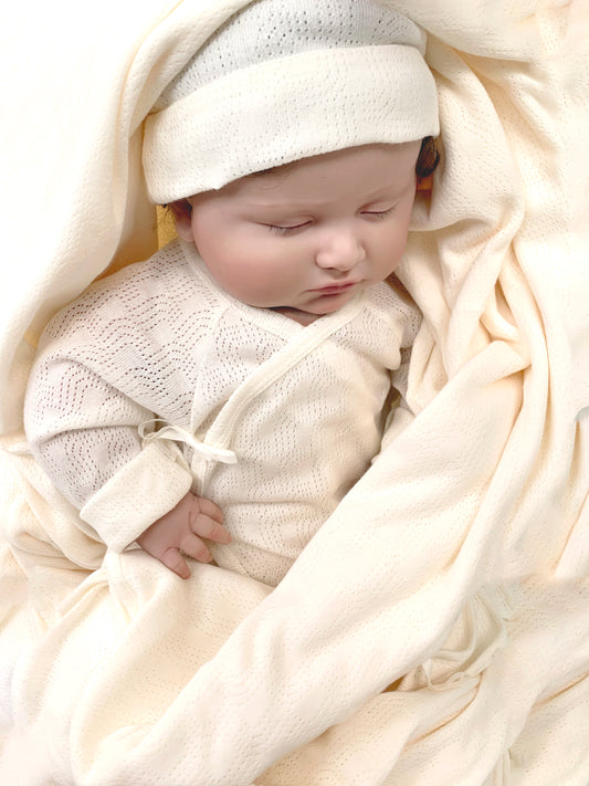 BABY SIGNATURE POINTELLE LONG-SLEEVE SLEEPWEAR