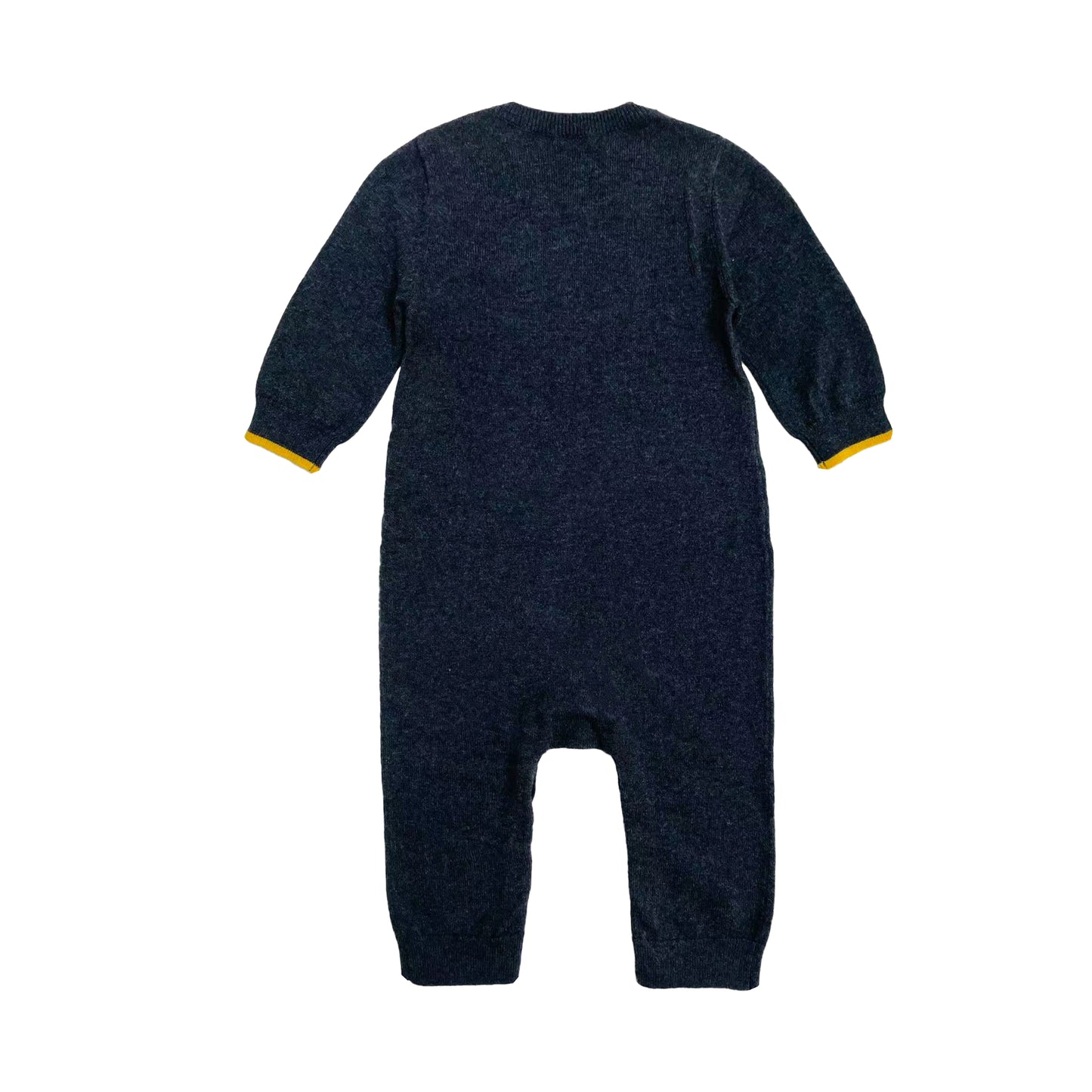 親子裝|BB衣服 - 裝彩虹COOL KIDS印花長袖羊絨混棉連身衣