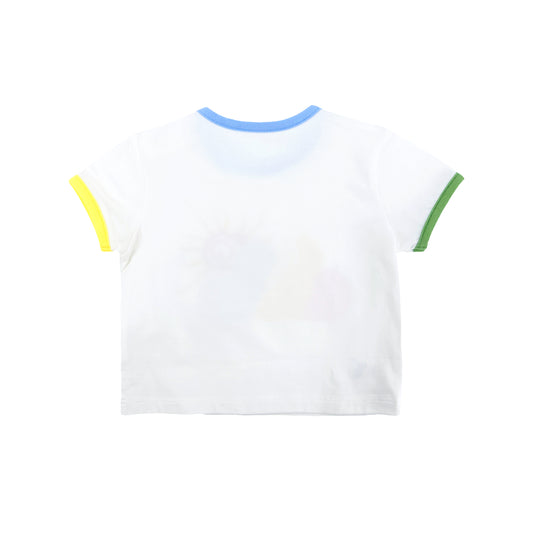 BABY RAINBOW CLOUD PRINT SHORT SLEEVE T-SHIRT