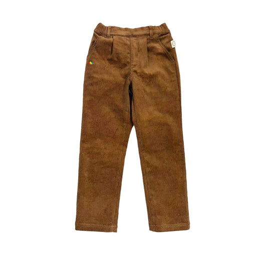 KIDS BROWN CORDUROY TROUSERS