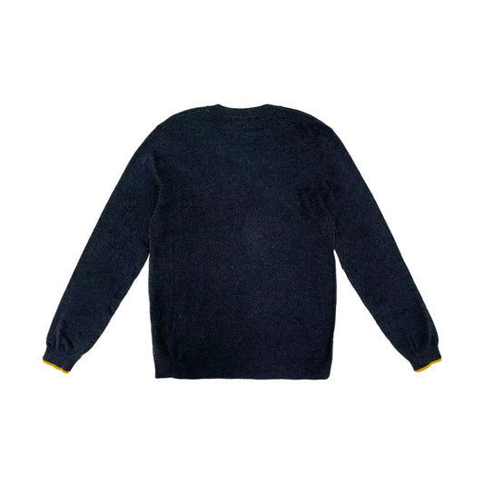 MEN'S RAINBOW POCKET PRINT LONG SLEEVE JUMPER