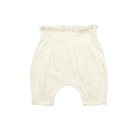 BABY/KIDS SIGNATURE POINTELLE SHORTS