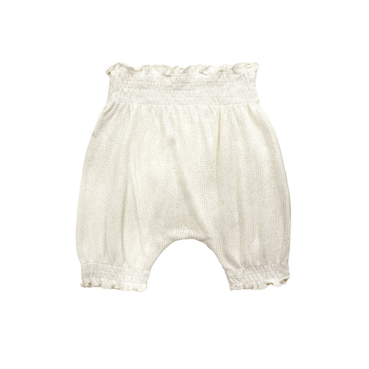 BABY/KIDS SIGNATURE POINTELLE SHORTS
