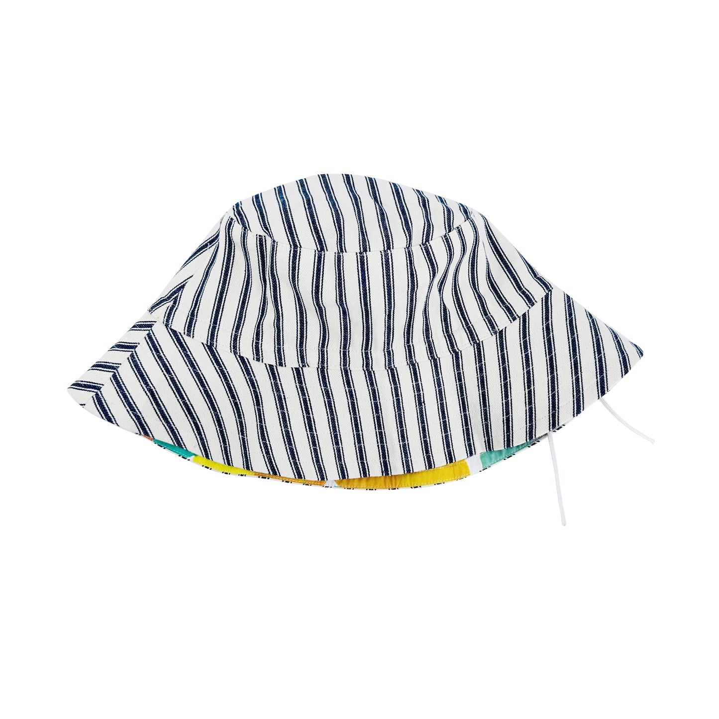 KIDS/WOMEN'S STRIPE PRINT BUCKET HAT