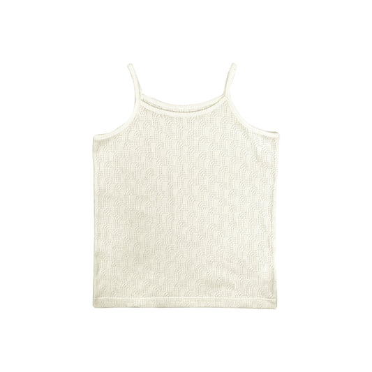 KIDS SIGNATURE POINTELLE VEST - GIRLS