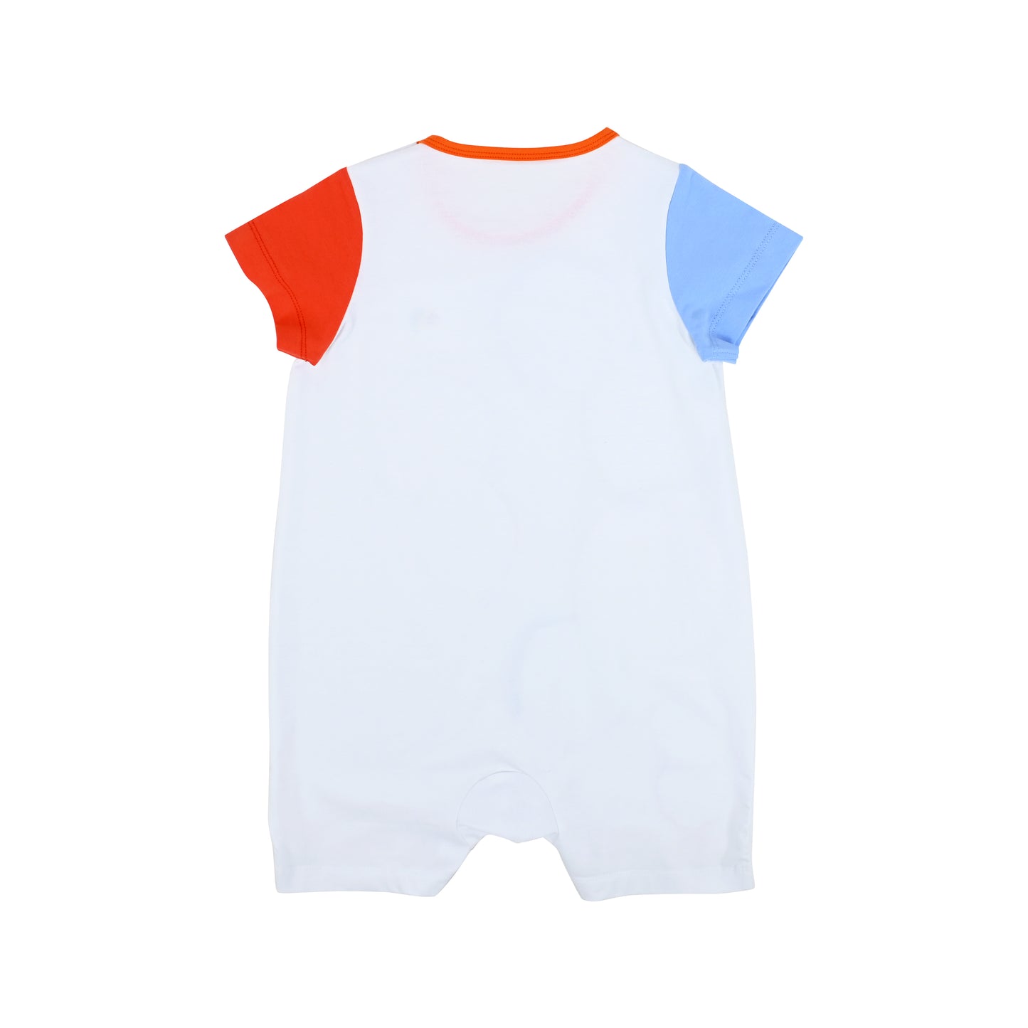 BABY RAINBOW SPOT PRINT SHORT SLEEVE PLAYSUIT