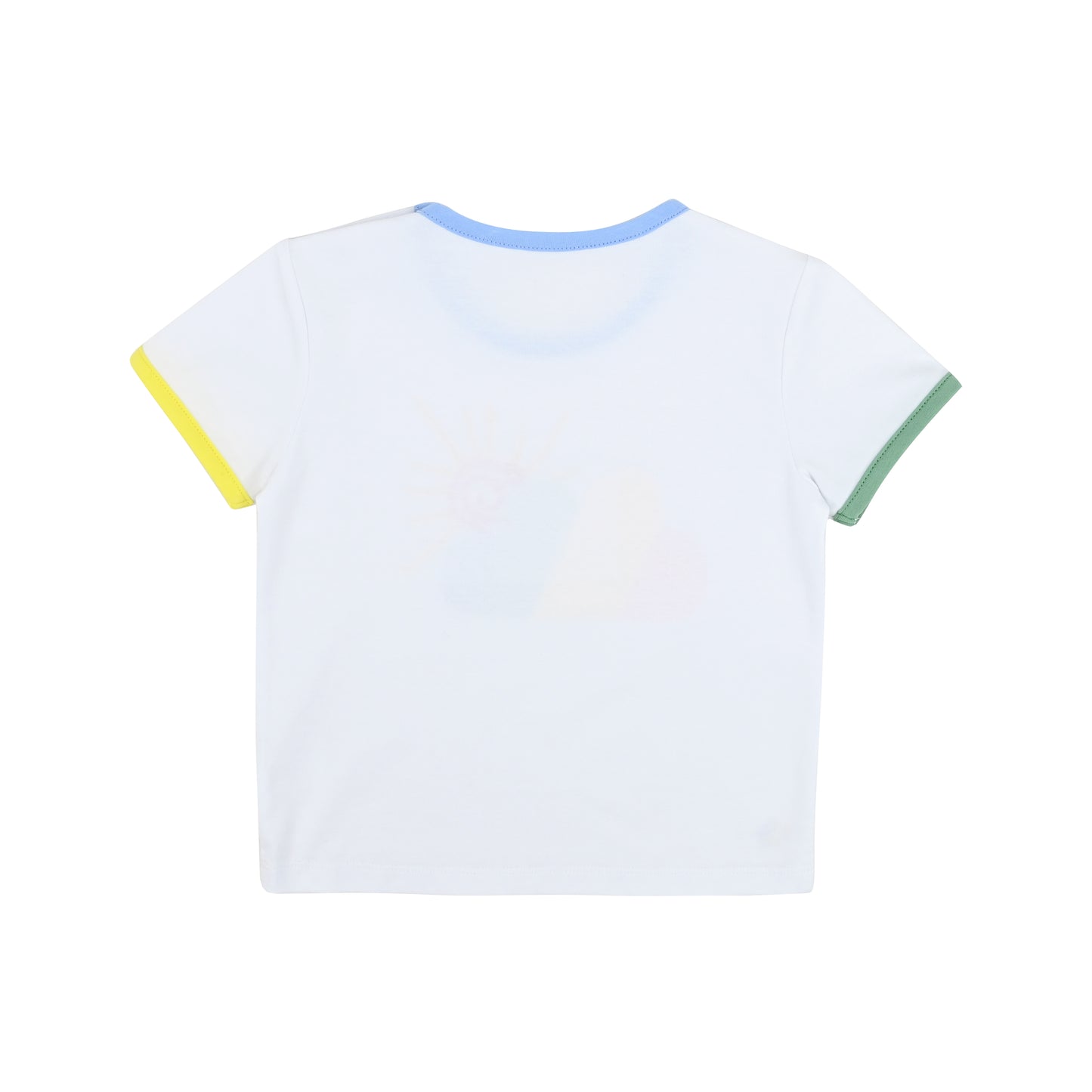 KIDS RAINBOW CLOUD PRINT SHORT SLEEVE T-SHIRT