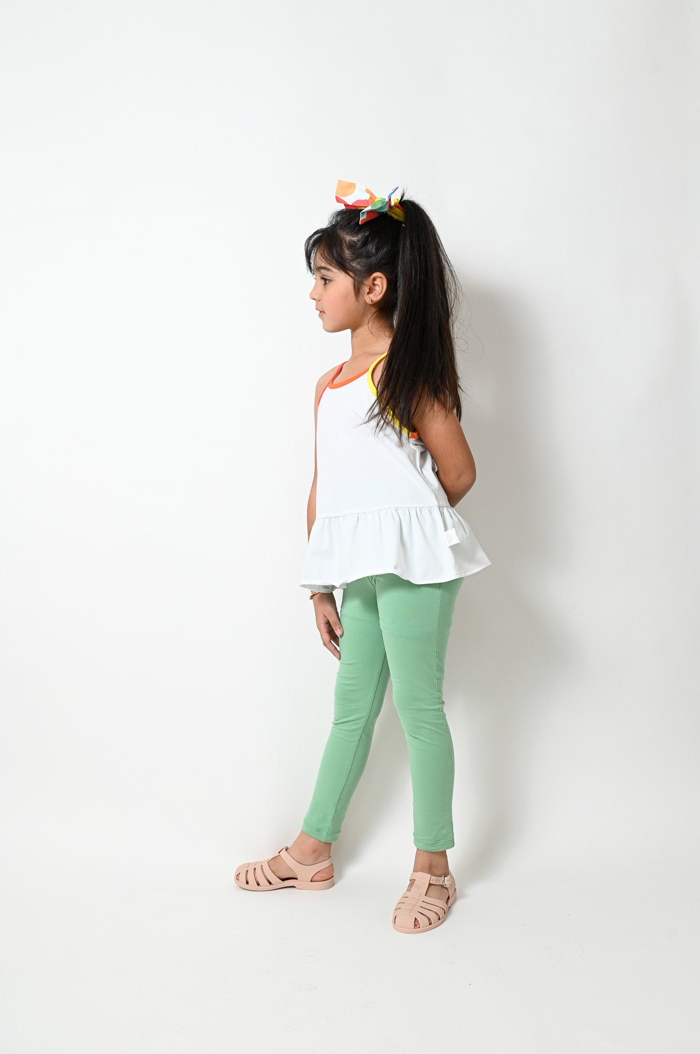 KIDS LADYBIRD EMBROIDERY CAMI TOP
