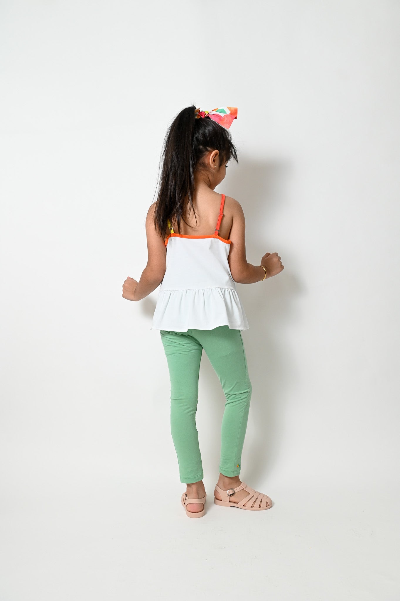 KIDS LADYBIRD EMBROIDERY CAMI TOP