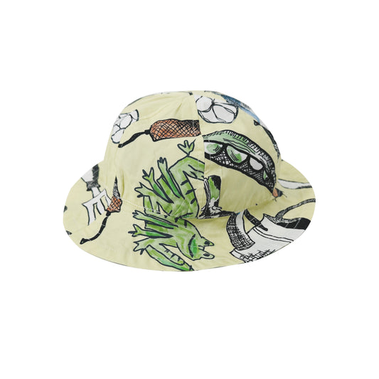 BABY GARDEN PRINT BUCKET HAT