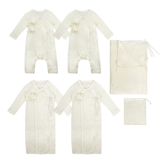 BABY SIGNATURE SINGLE LAYER POINTELLE LUXURY SET A