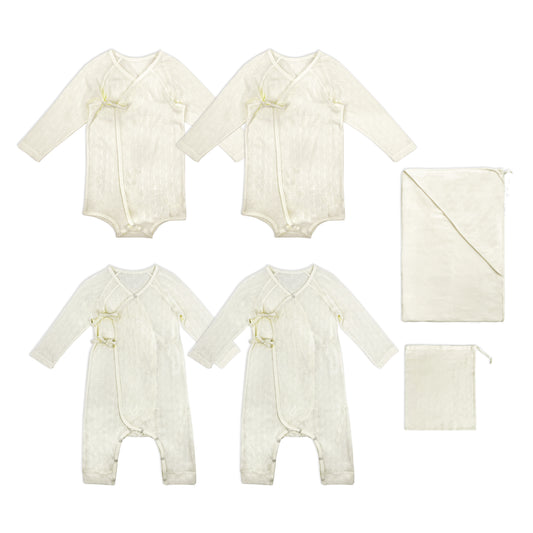 BABY SIGNATURE SINGLE LAYER POINTELLE LUXURY SET C
