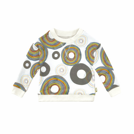 KIDS VINYL PRINT SWEATER