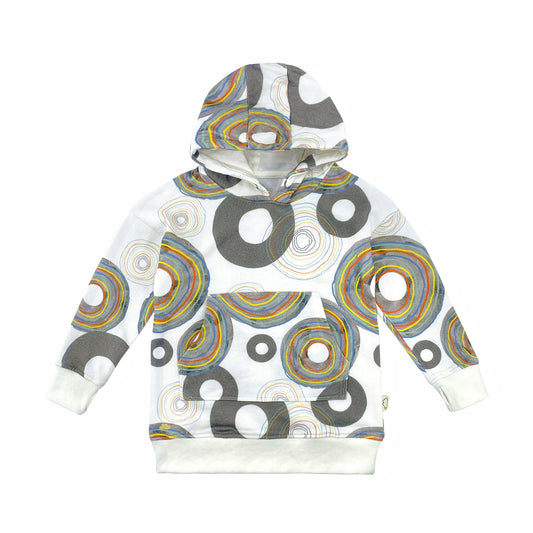 KIDS VINYL PRINT LONG TOP - FAINT