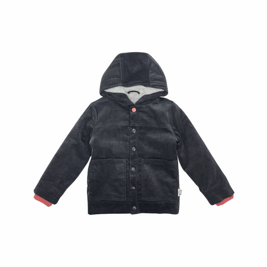 KIDS CORDUROY HOOD COAT