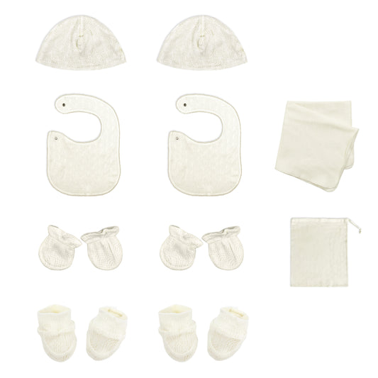 BABY SIGNATURE POINTELLE ACCESSORIES  LUXURY SET