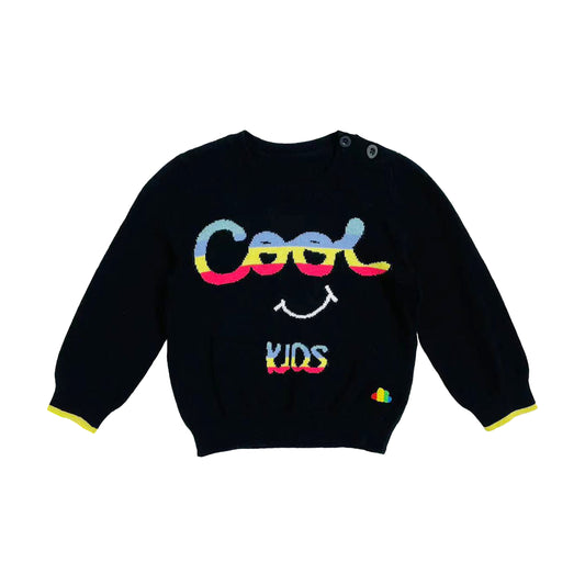 KIDS RAINBOW COOL KIDS PRINT LONG SLEEVE JUMPER