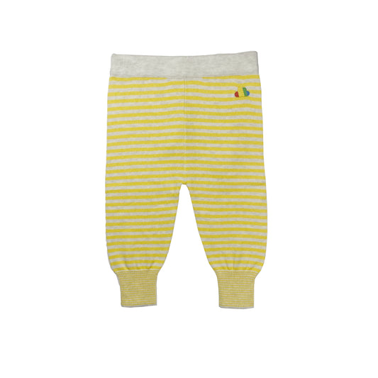 BABY YELLOW STRIPE LEGGING