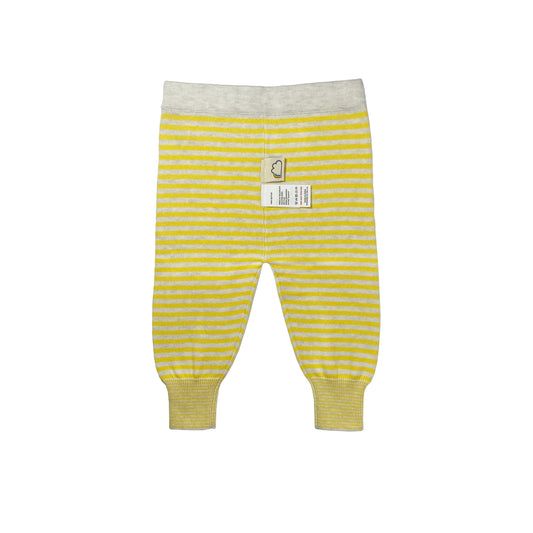 BABY YELLOW STRIPE LEGGING
