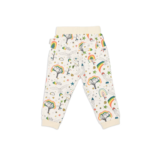BABY OWL PRINT SPORTS PANTS
