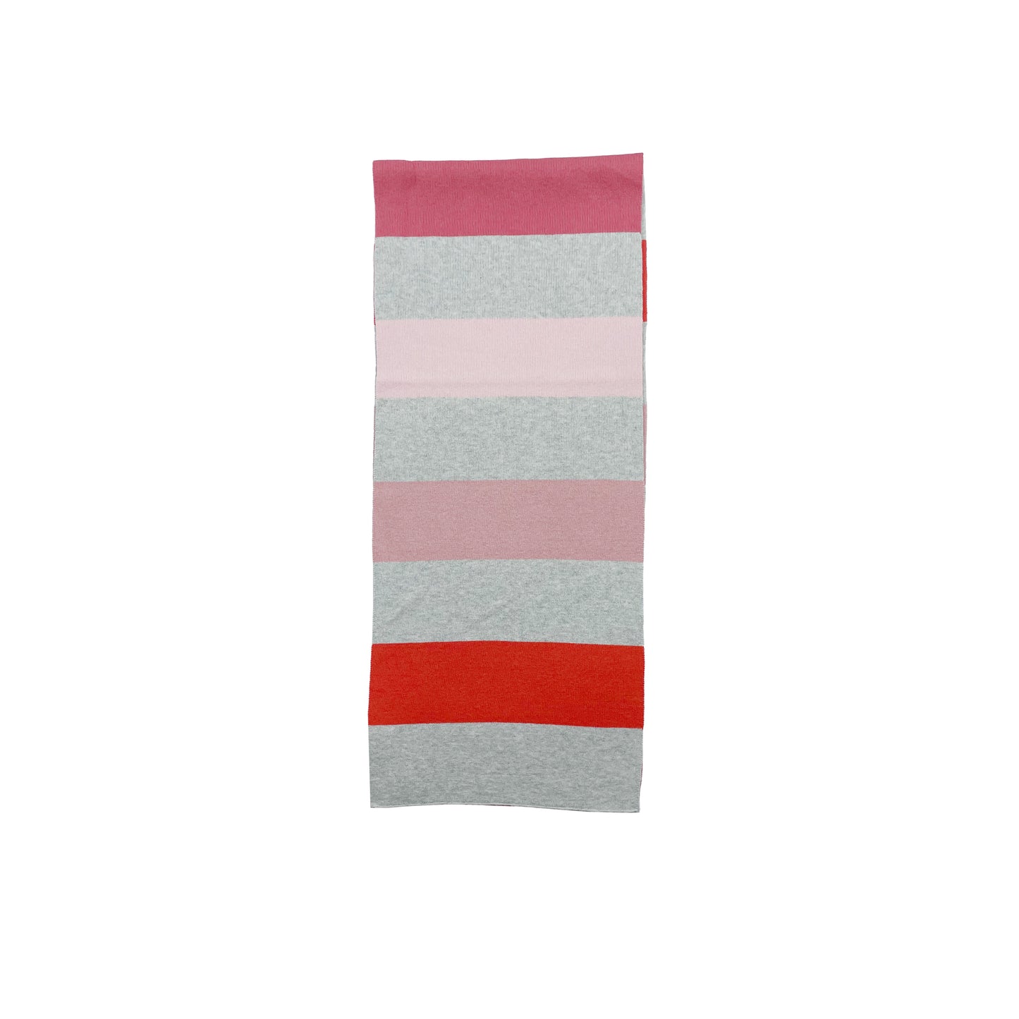 KIDS RED STRIPE SCARF