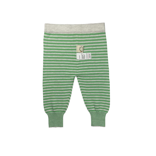 BABY GREEN STRIPE LEGGING