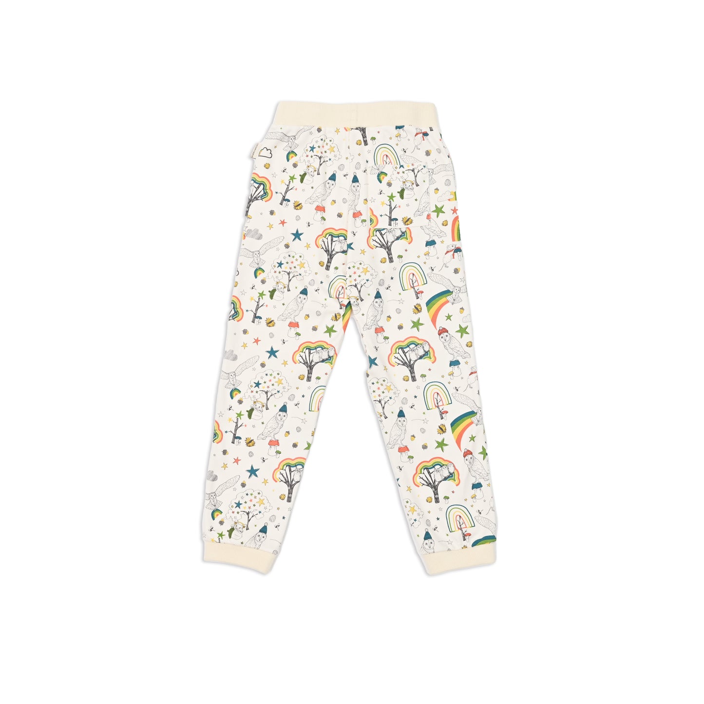 KIDS OWL PRINT SPORTS PANTS