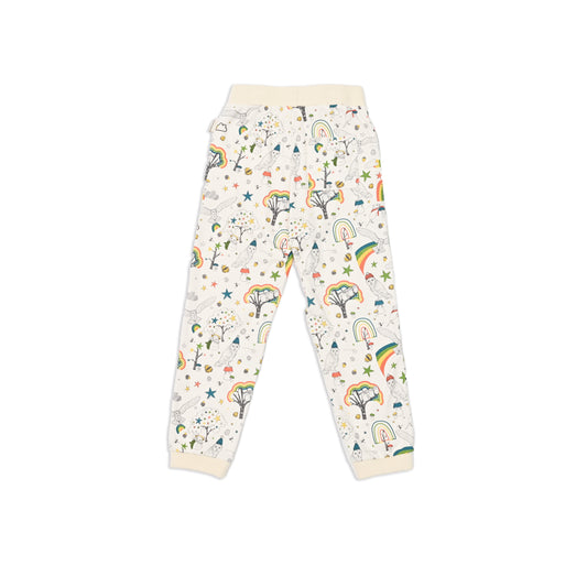 KIDS OWL PRINT SPORTS PANTS