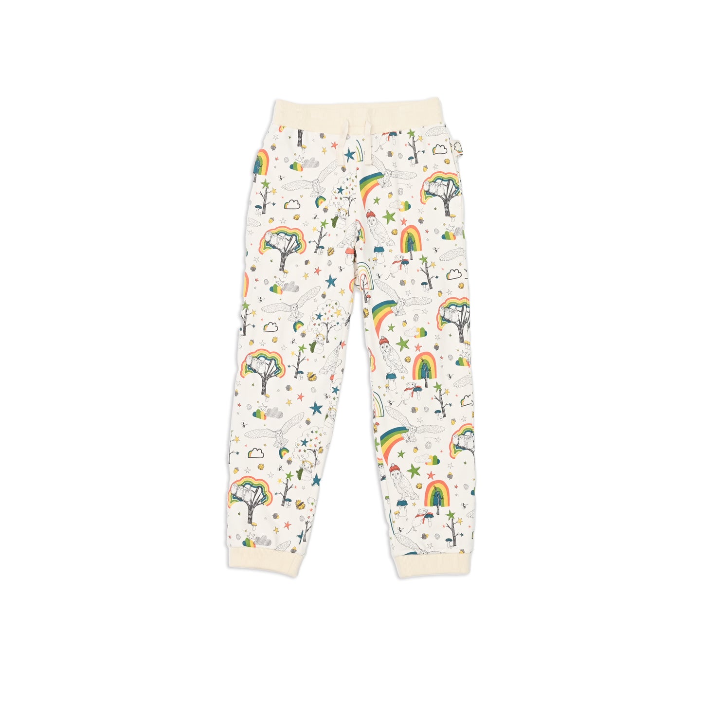 KIDS OWL PRINT SPORTS PANTS