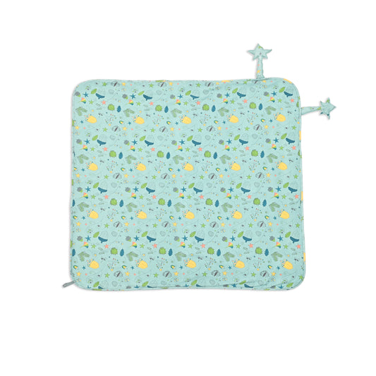 BABY ACORN PRINT BLANKET