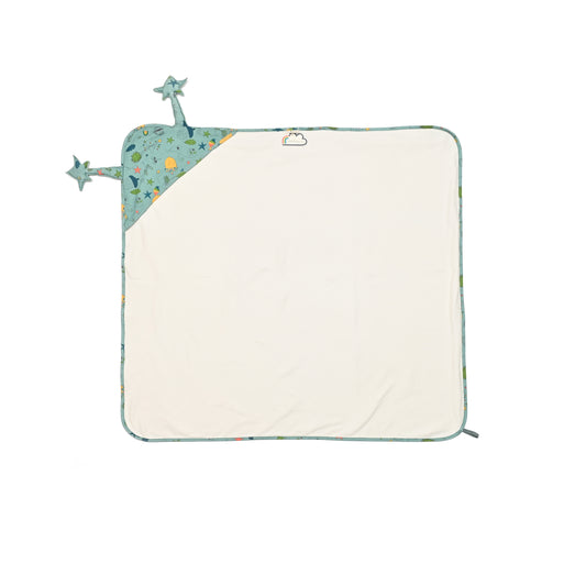 BABY ACORN PRINT BLANKET
