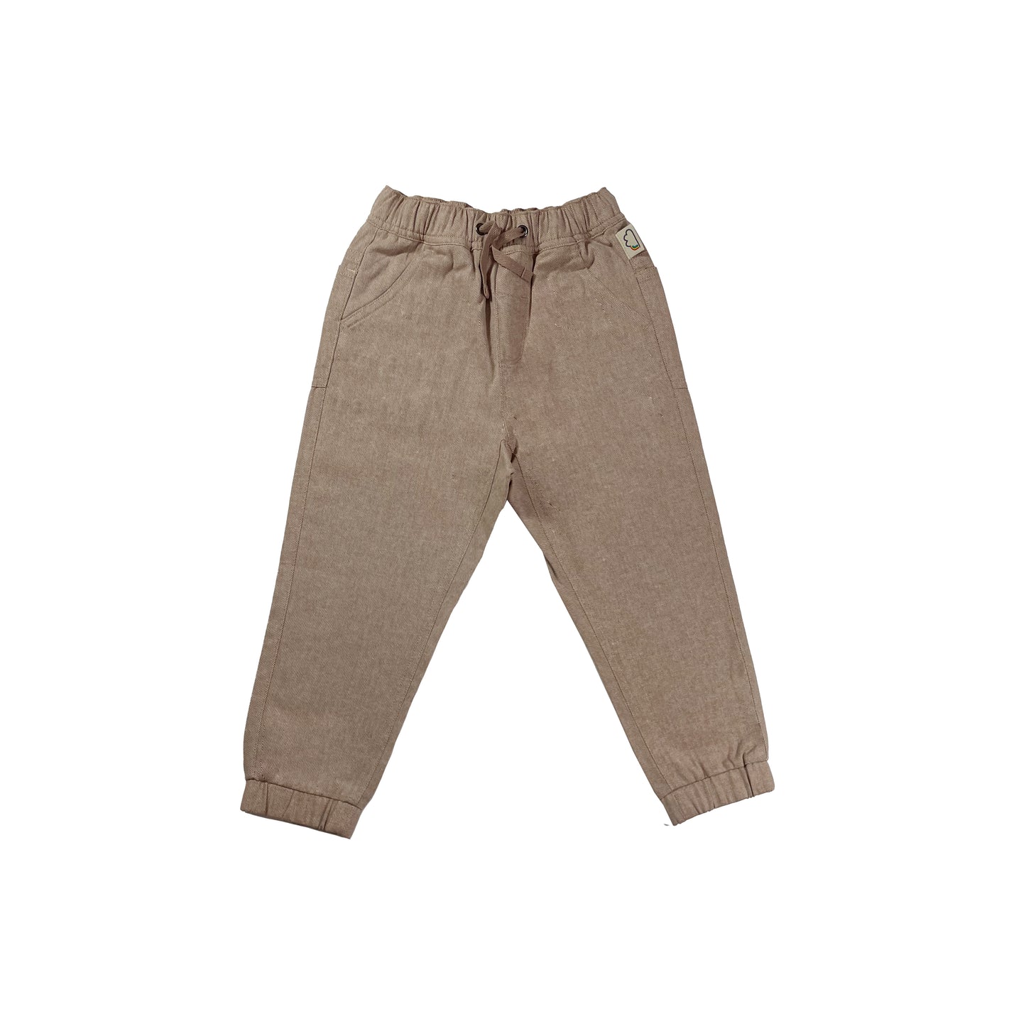 KIDS TWILL ELASTICATED WAIST PANTS