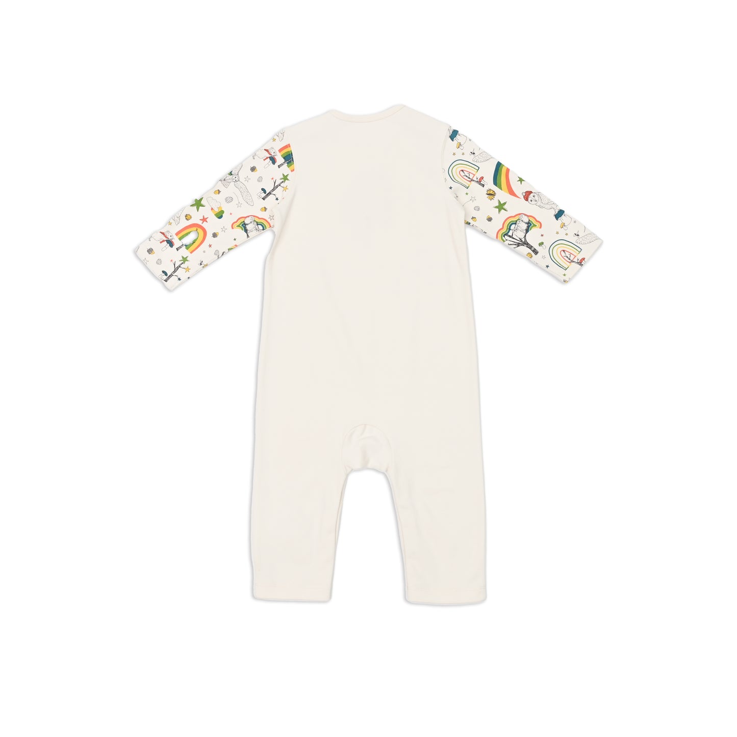 BABY RAINBOW TREE LONG-SLEEVES PLAYSUIT