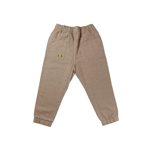 KIDS TWILL ELASTICATED WAIST PANTS