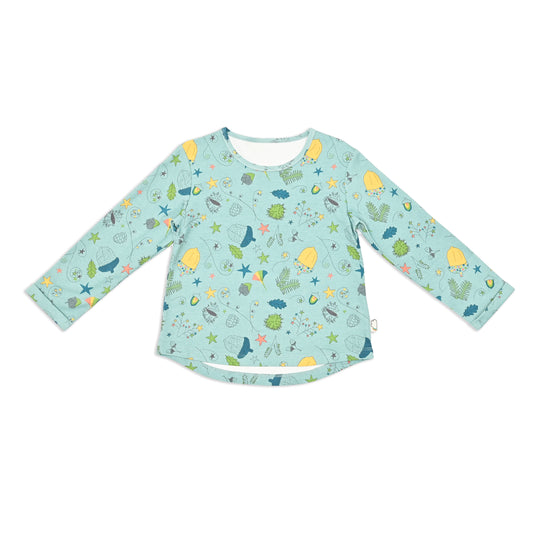 BABY ACORN PRINT LONG-SLEEVES T SHIRT