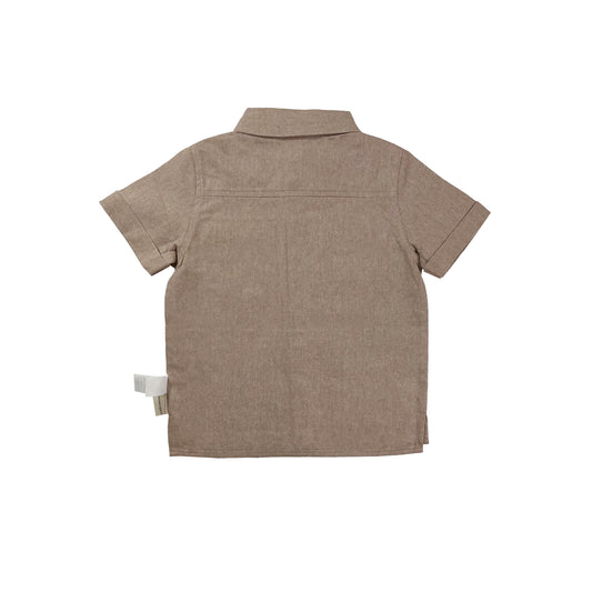 KIDS TWILL SHORT-SLEEVES SHIRTS