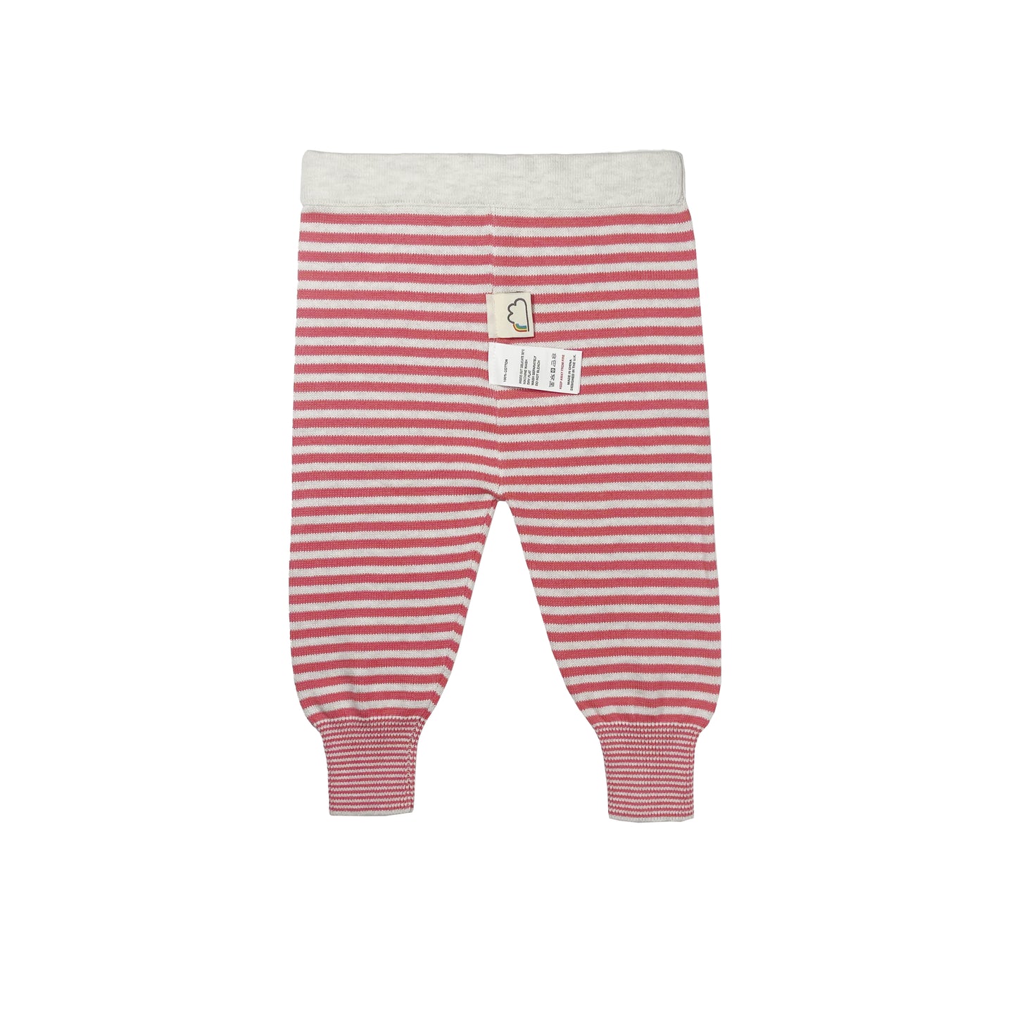 BABY RED STRIPE LEGGING