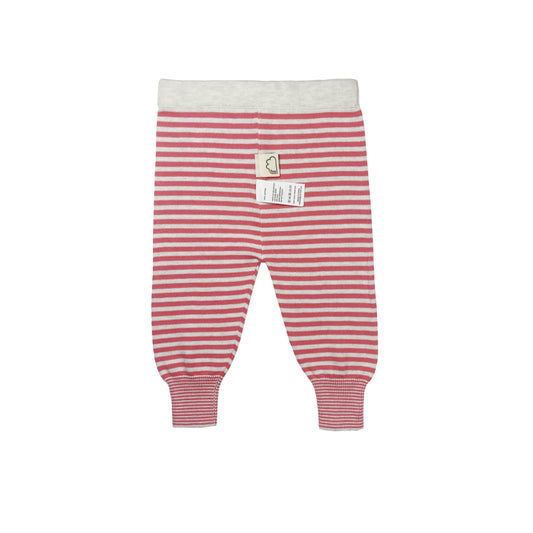 BABY RED STRIPE LEGGING