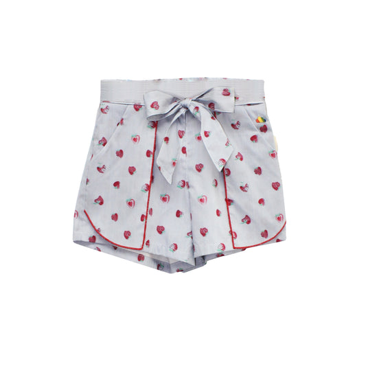 KIDS POLKA DOT RIBBON SHORTS