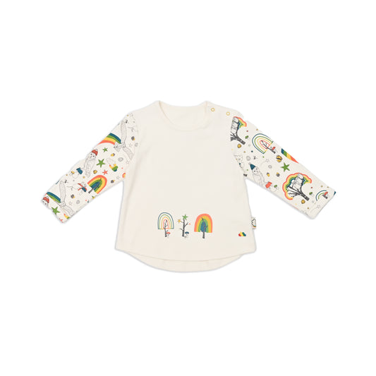 BABY RAINBOW TREE LONG-SLEEVES T-SHIRT