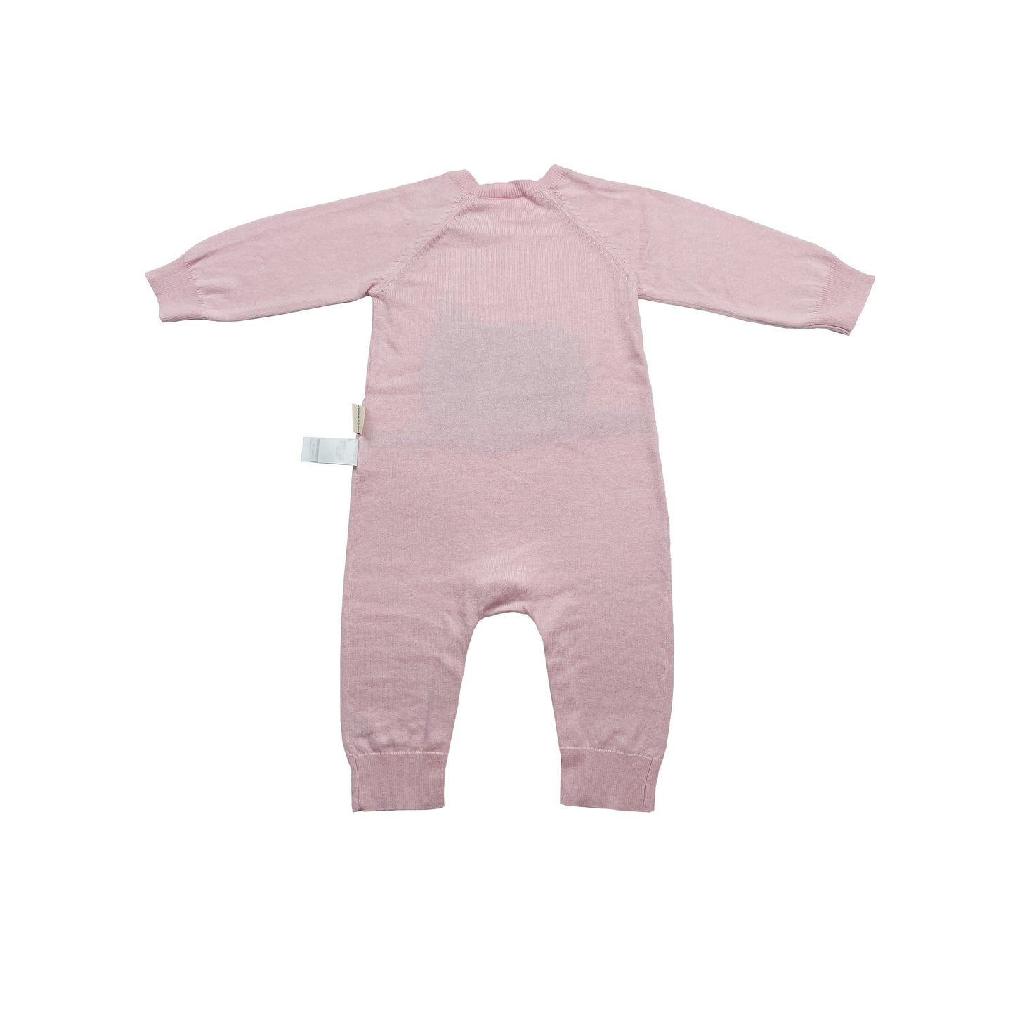 BABY PINK OWL PRINT PULL OVER PLAYSUIT