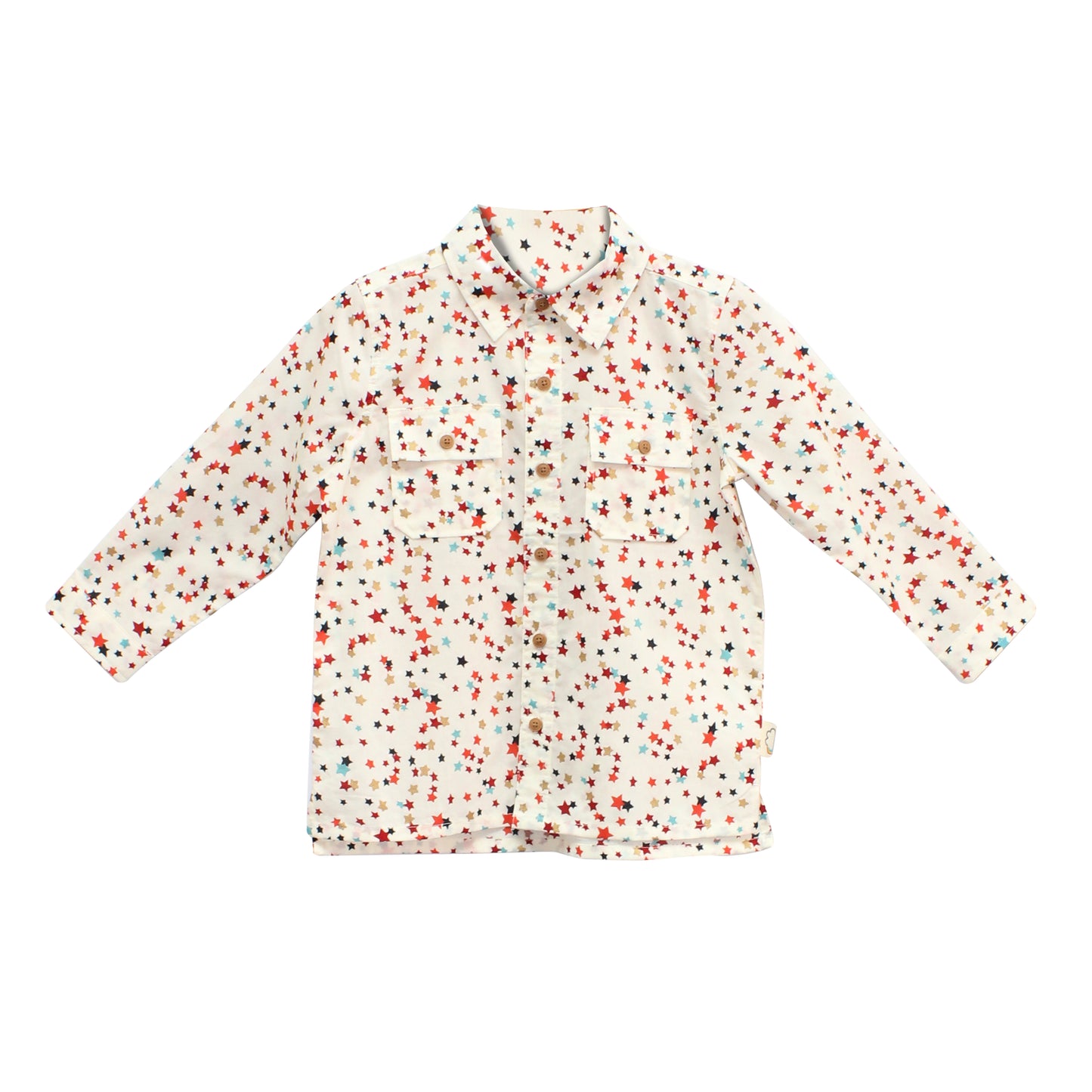 KIDS RAINBOW STAR LONG-SLEEVES SHIRTS