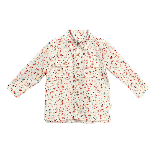 KIDS RAINBOW STAR LONG-SLEEVES SHIRTS