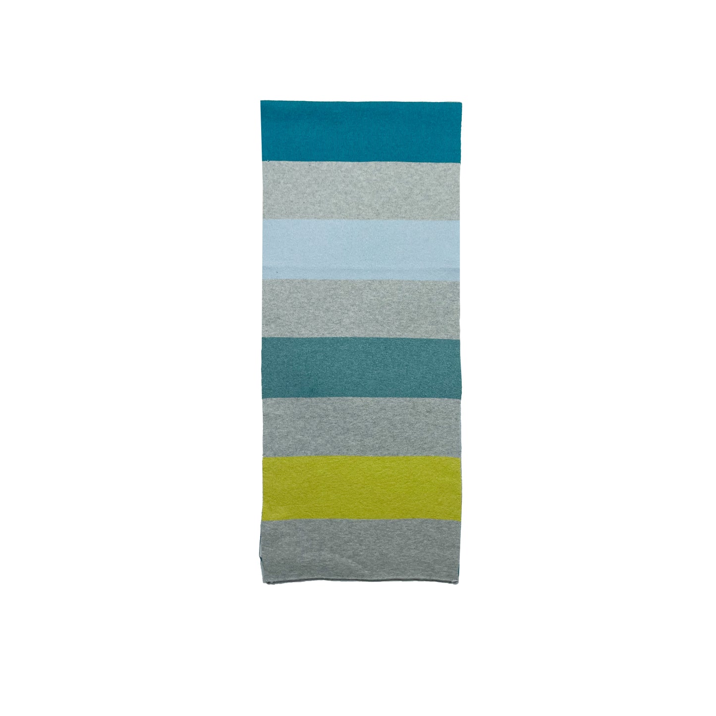 KIDS YELLOW BLUE STRIPE SCARF