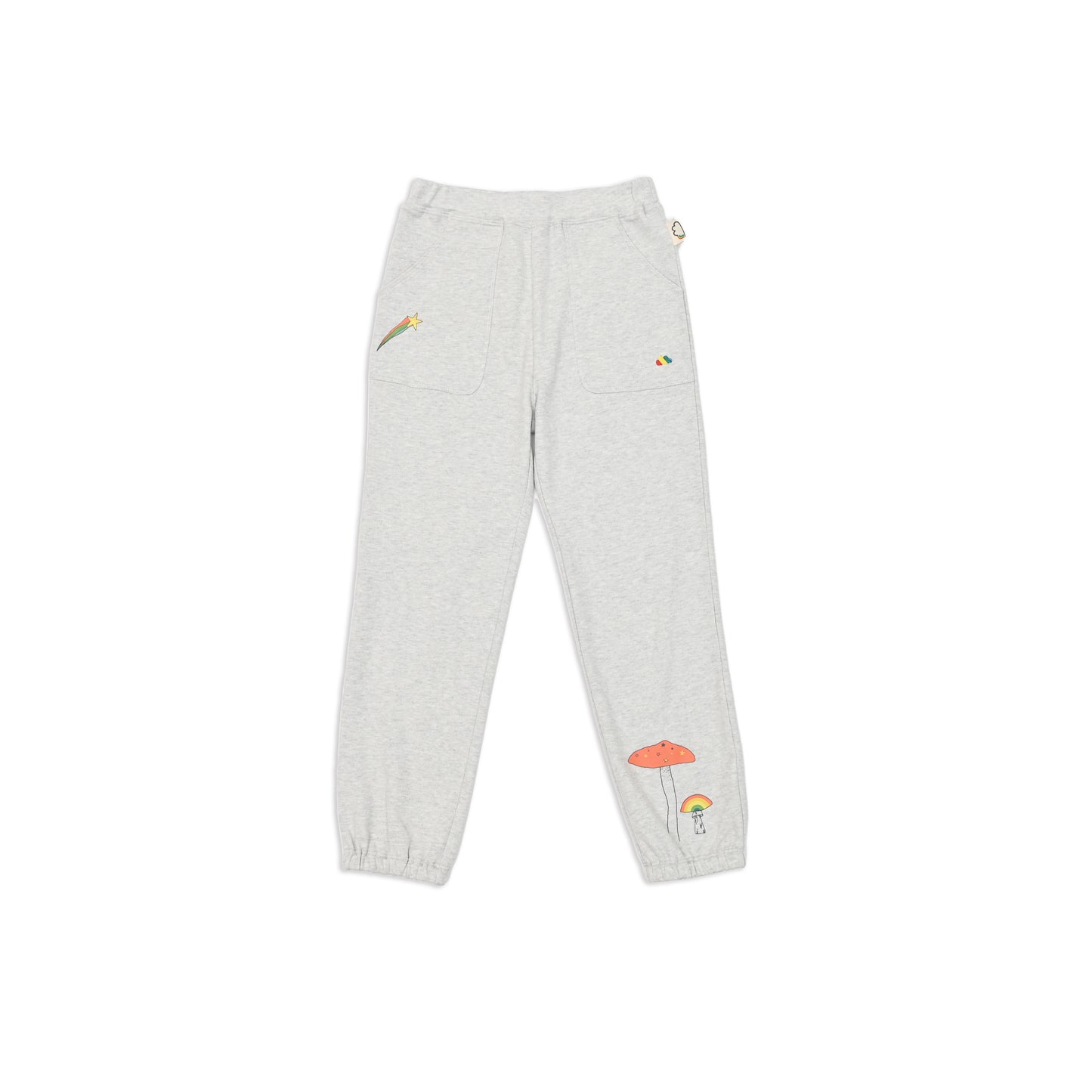 KIDS RAINBOW MUSHROOM SPORTS PANTS
