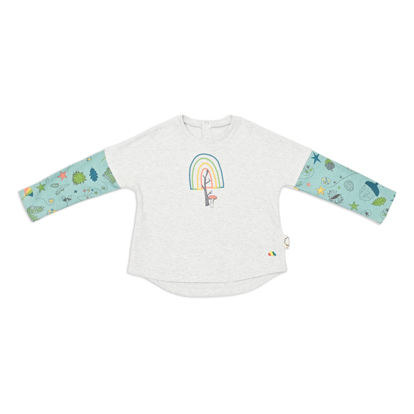 KIDS RAINBOW TREE LONG-SLEEVES T-SHIRT