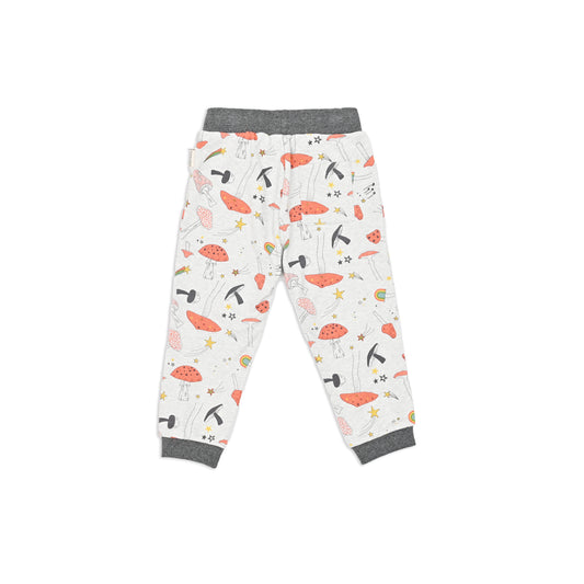 BABY MUSHROOM PRINT SPORTS PANTS