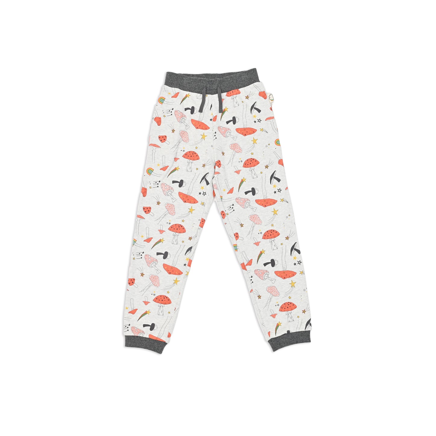 KIDS MUSHROOM PRINT SPORTS PANTS