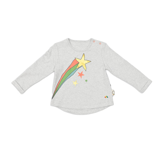 KIDS SHOOTING STAR LONG-SLEEVES T-SHIRT